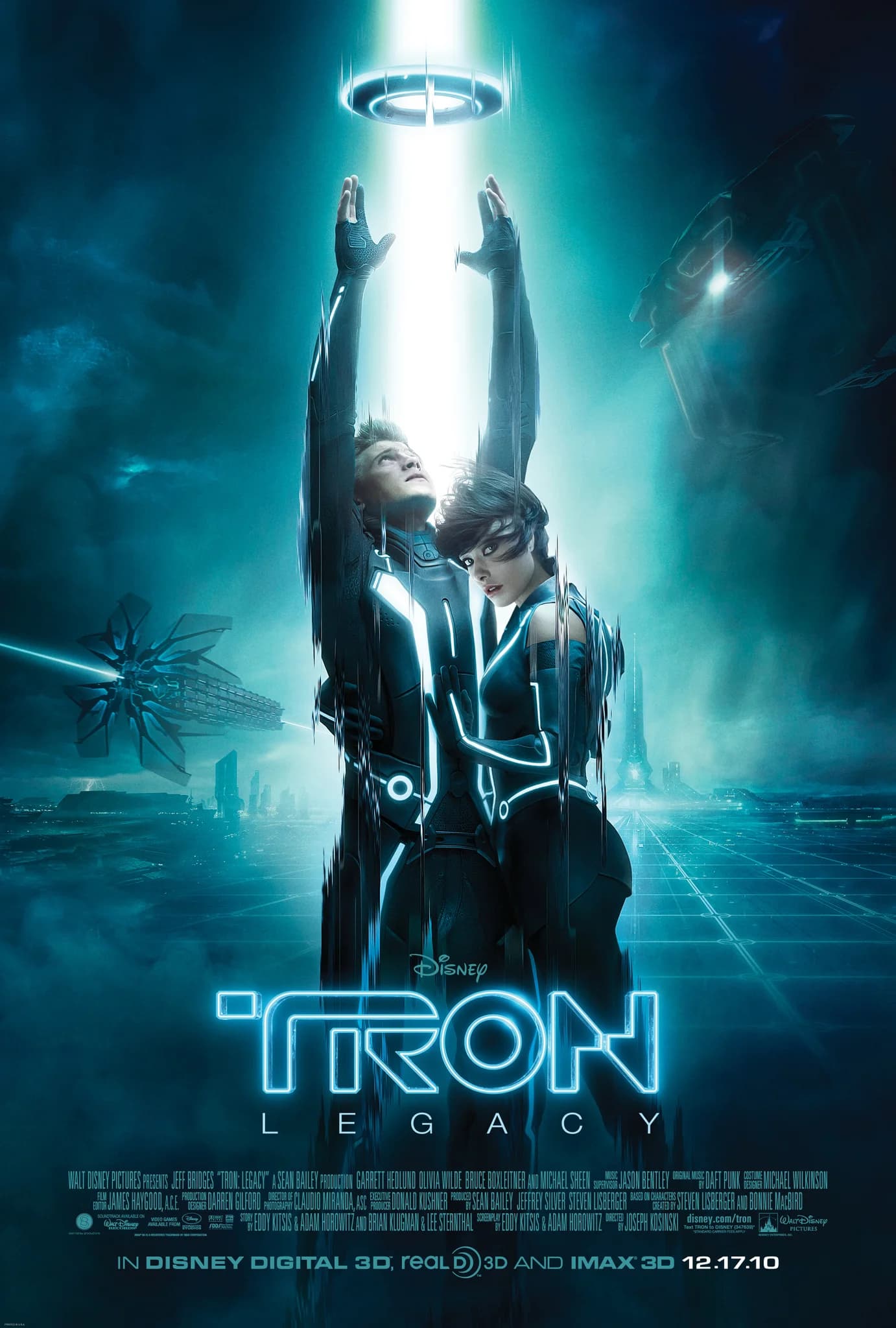 Poster of Tron: Legacy (2010) BluRay [Hindi (DD5.1) & English]