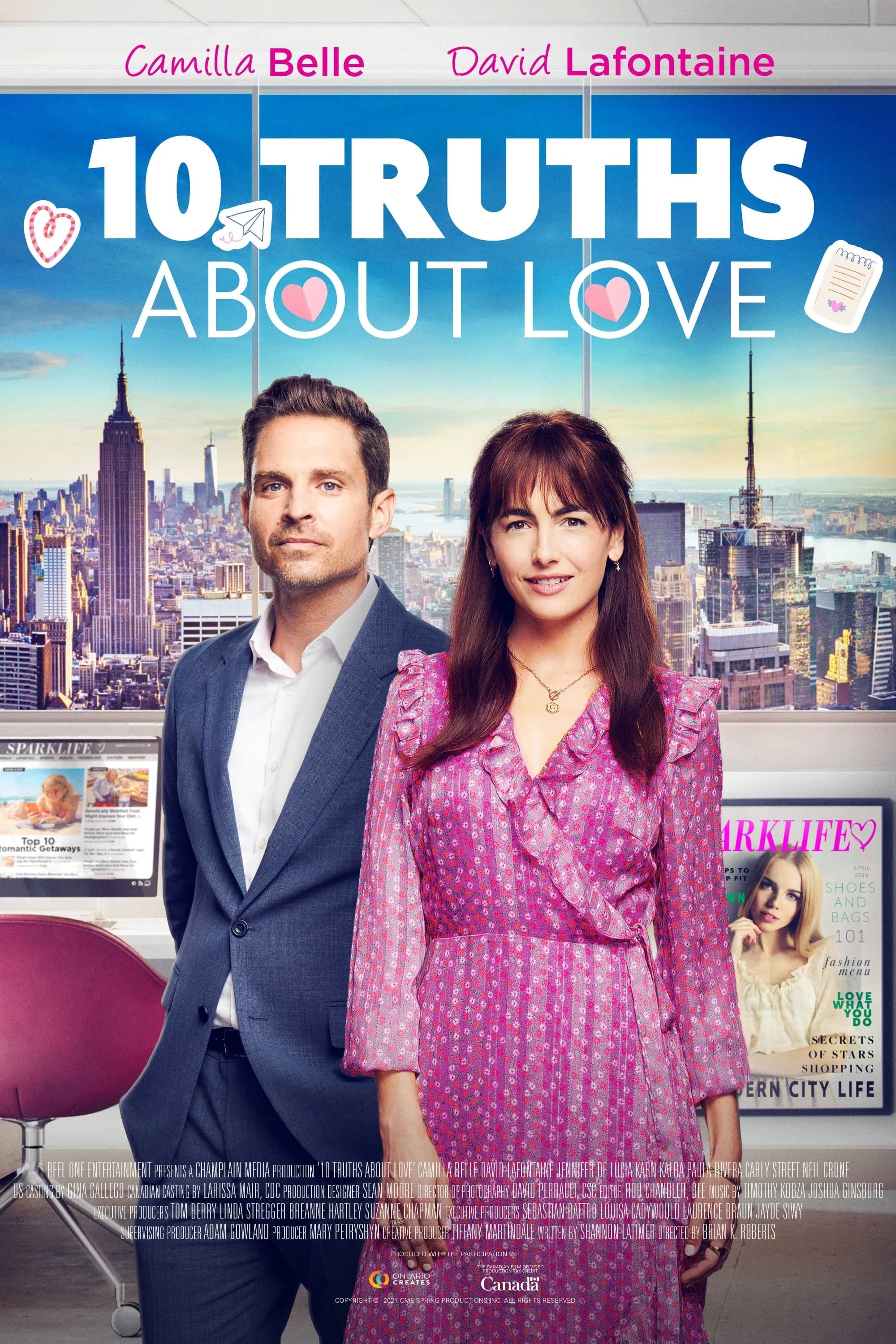 Poster of 10 Truths About Love (2022) BluRay Dual Audio [HINDI & ENGLISH] 
