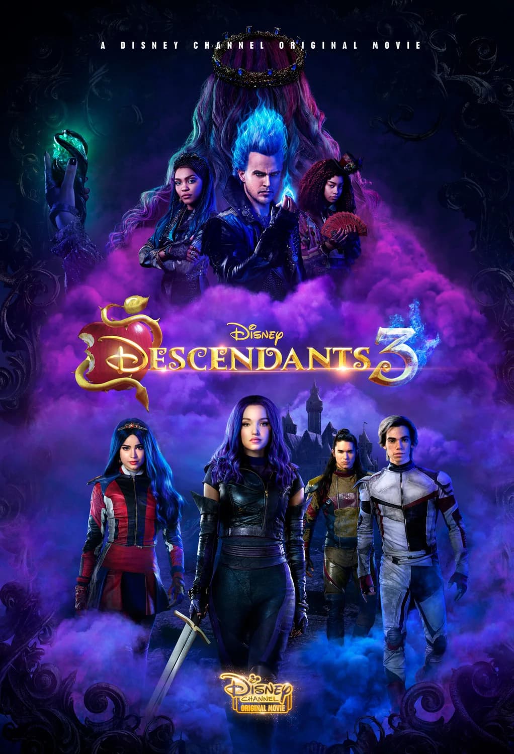 Poster of Descendants 3 (2019) WEB-DL [Hindi (ORG 2.0) & English]