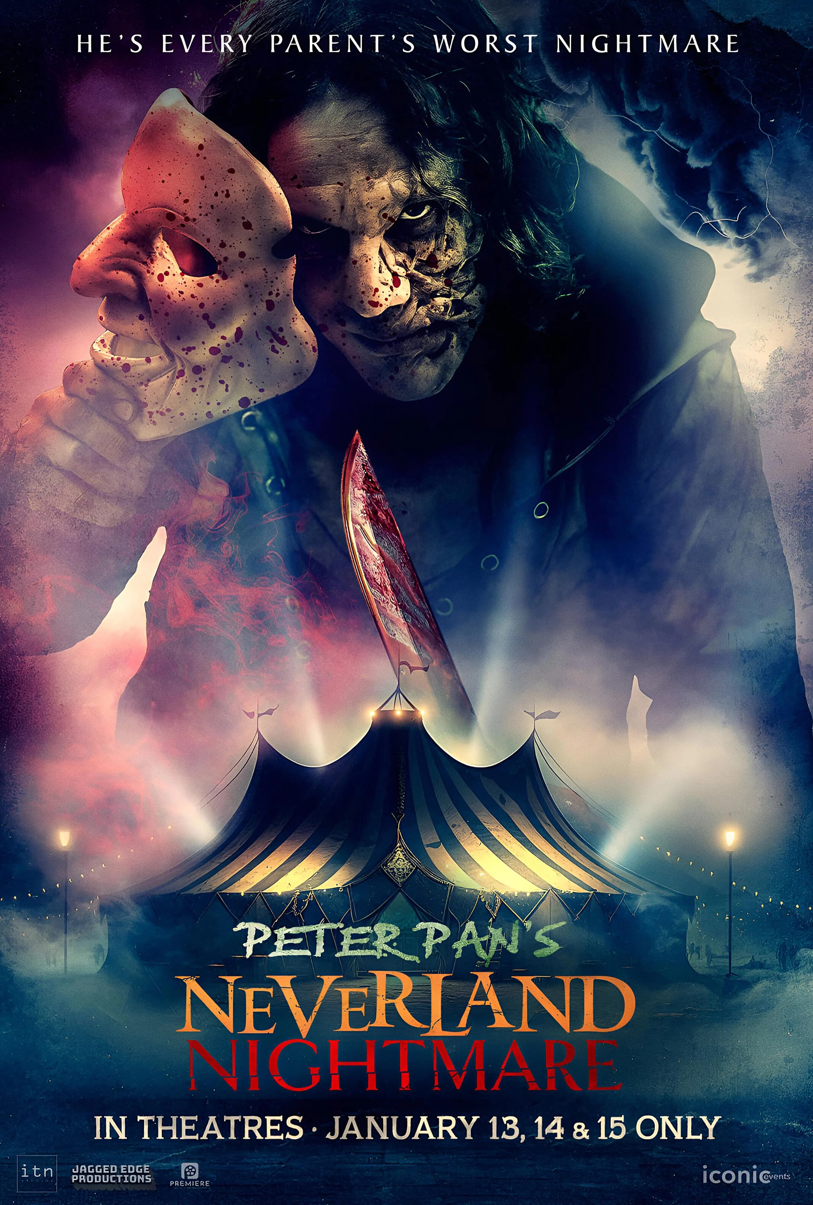 Poster of Peter Pan’s Neverland Nightmare (2025) WEB-DL Dual Audio {Hindi-English}