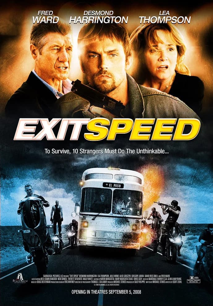 Poster of Exit Speed (2008) BluRay Dual Audio [HINDI & ENGLISH]
