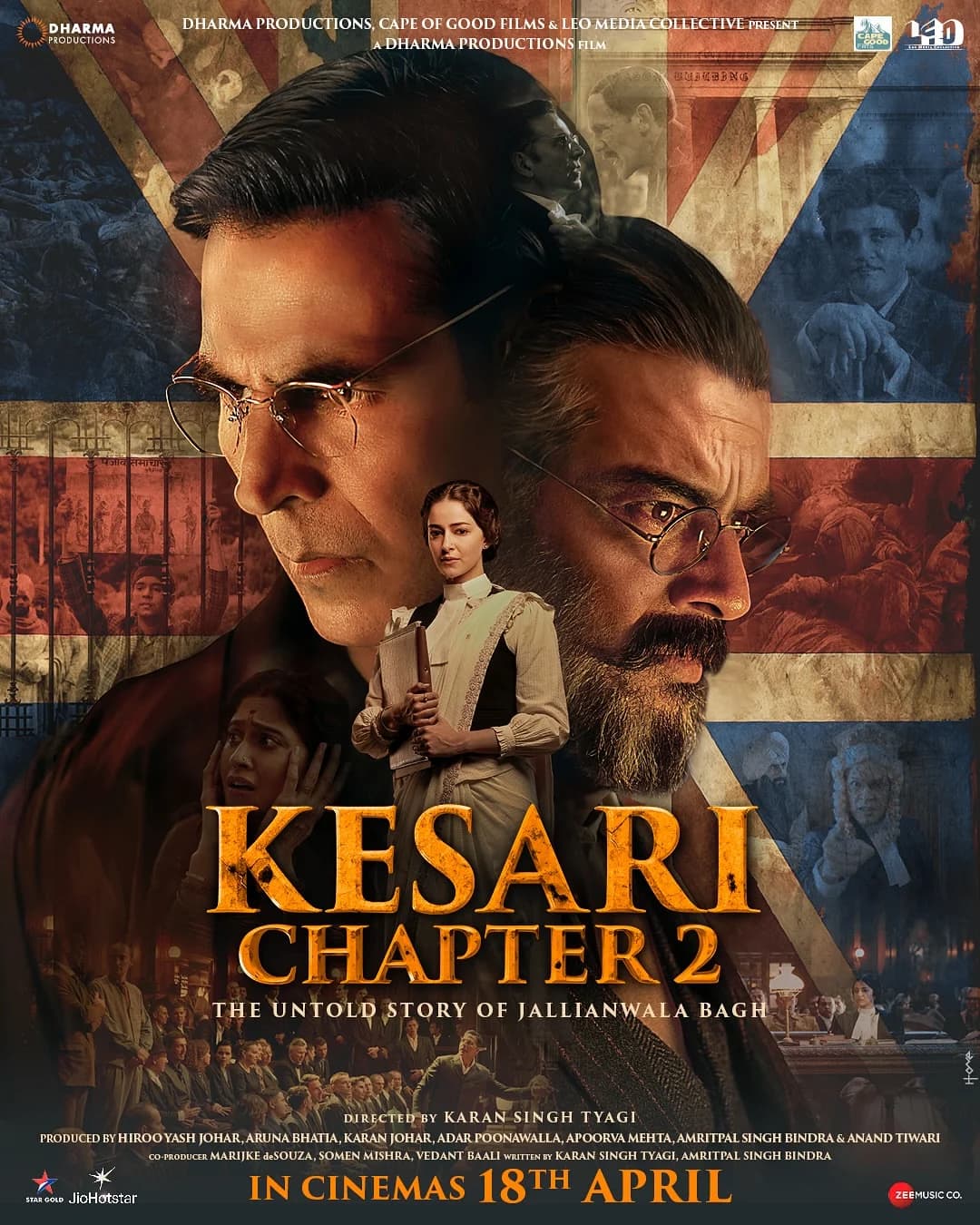 Poster of Kesari Chapter 2: The Untold Story of Jallianwala Bagh (2025)