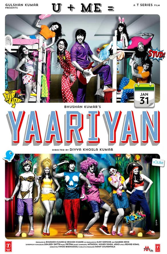 Poster of Yaariyan (2014) Hindi Full Movie
