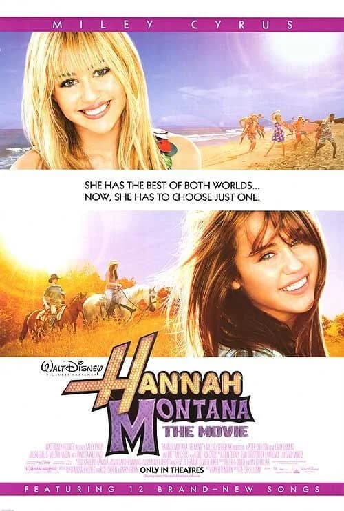 Poster of Hannah Montana The Movie (2009) BluRay [Hindi (ORG 5.1) & English]