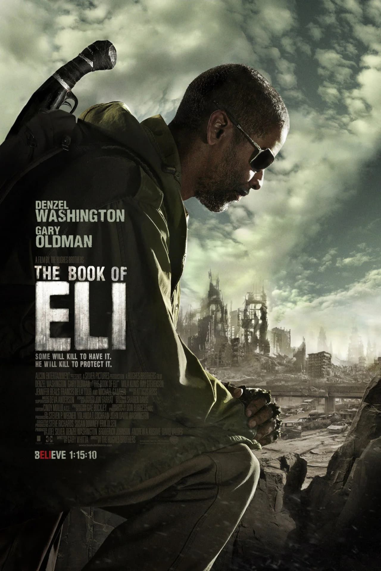 Poster of The Book of Eli (2010) BluRay [Hindi (ORG 2.0) & English]