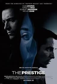 Poster of The Prestige (2006) BluRay [Hindi (ORG 5.1) & English]