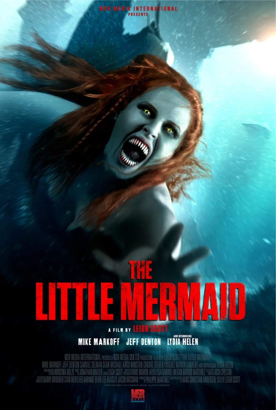 Poster of The Little Mermaid (2023) WEB-DL Dual Audio [HINDI & ENGLISH]