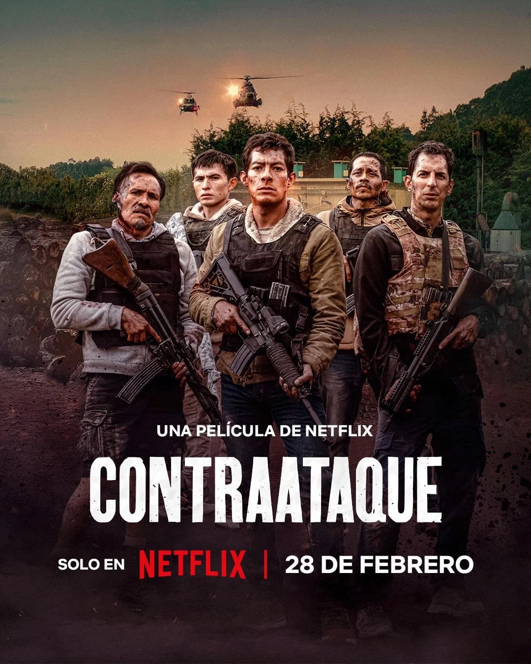 Poster of Counterattack (2025) WEB-DL Dual Audio [HINDI & ENGLISH]