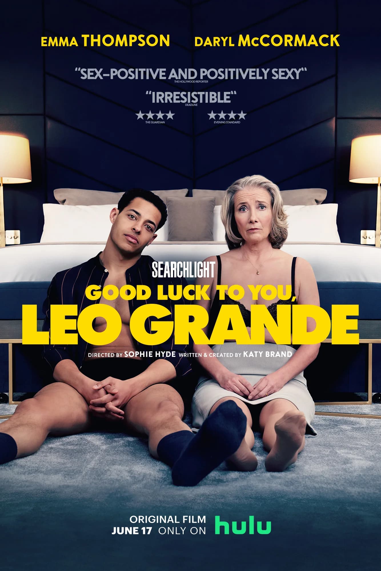 Poster of 18+ Good Luck to You, Leo Grande (2023) BluRay Dual Audio {Hindi-English}