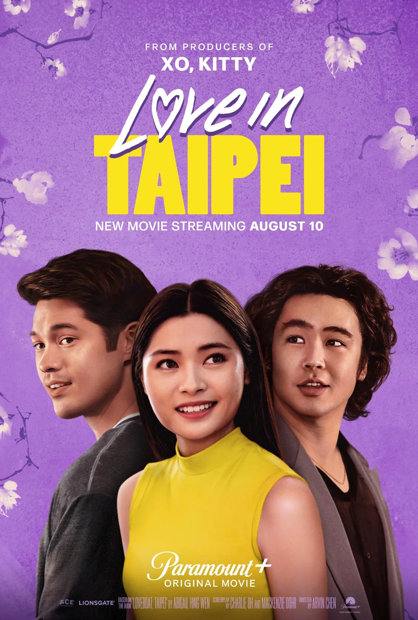 Poster of Love in Taipei (2023) WEB-DL Dual Audio {Hindi-English}