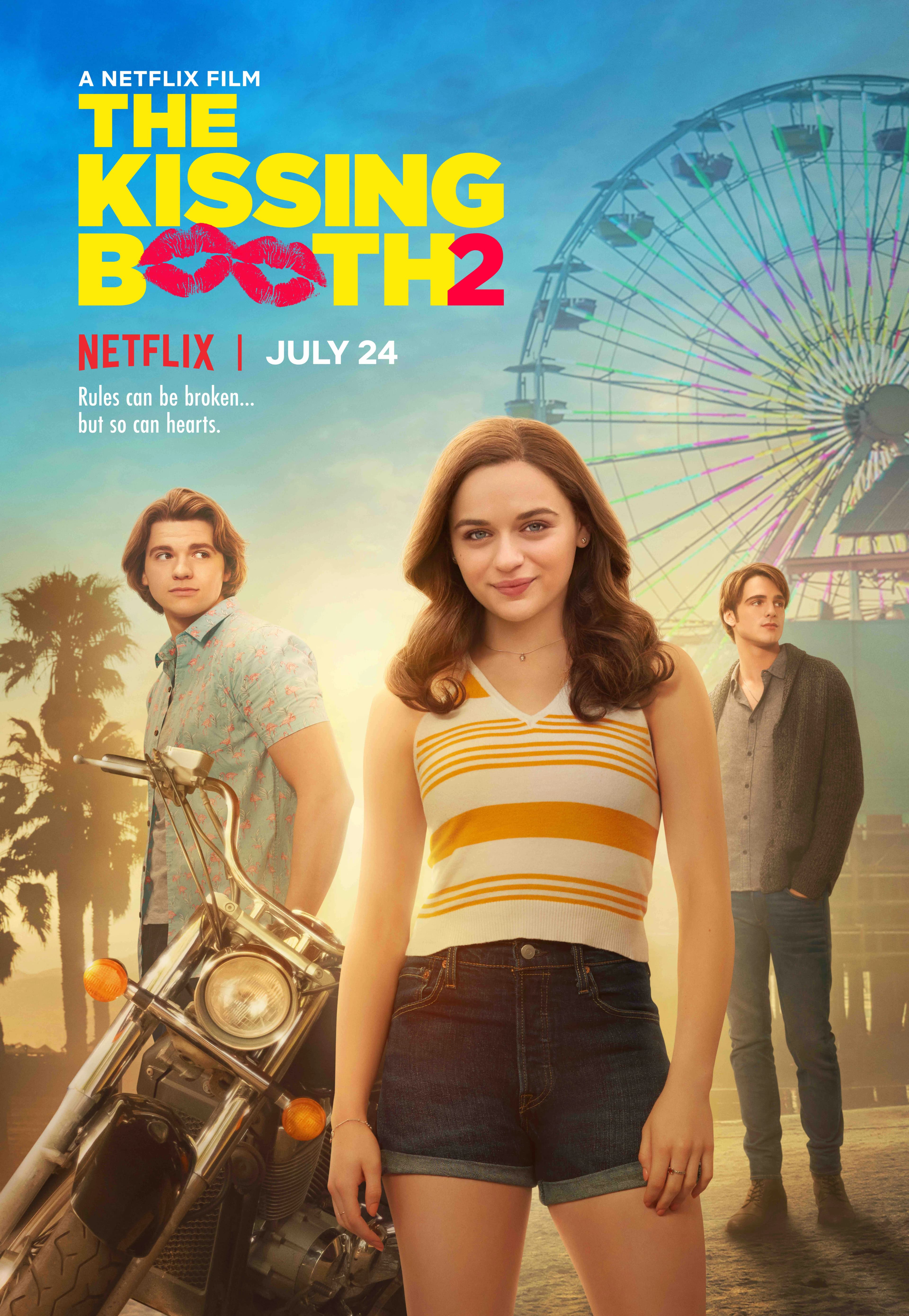 Poster of The Kissing Booth 2 (2020) Hindi BluRay 