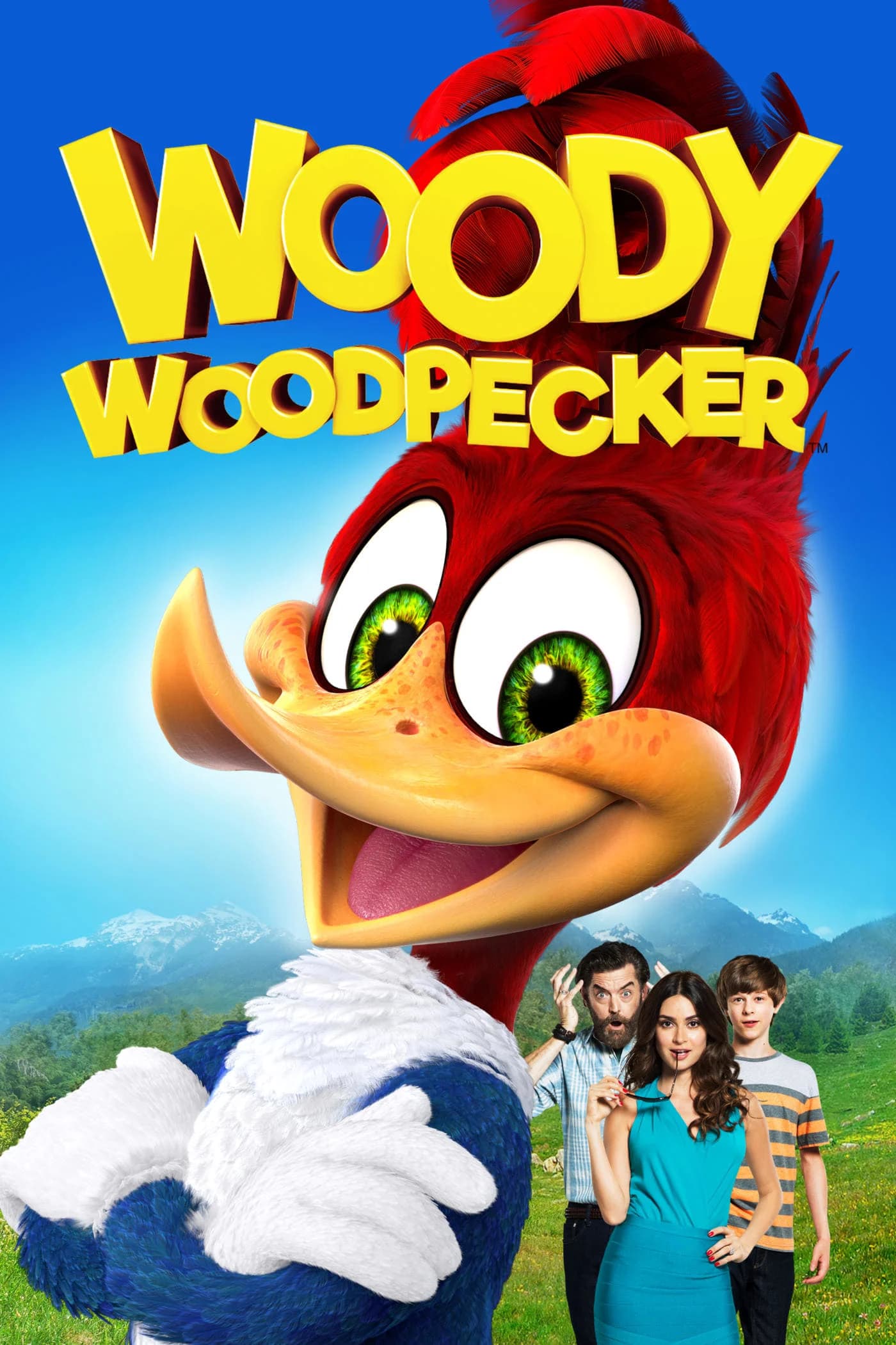 Poster of Woody Woodpecker (2017) BluRay 1080p 720p 480p Dual Audio [HINDI & ENGLISH]