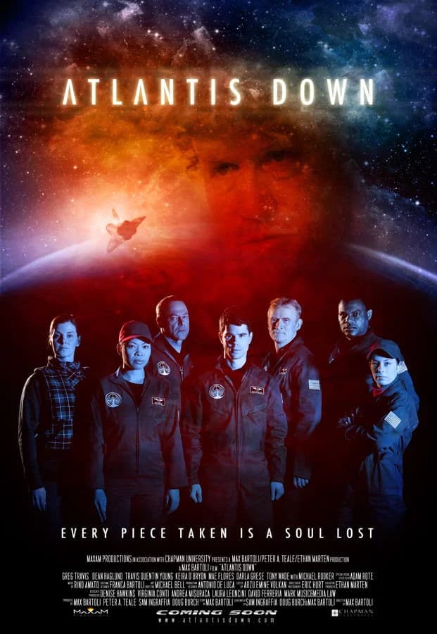 Poster of Atlantis Down (2010) BluRay 720p 480p Dual Audio [HINDI & ENGLISH]