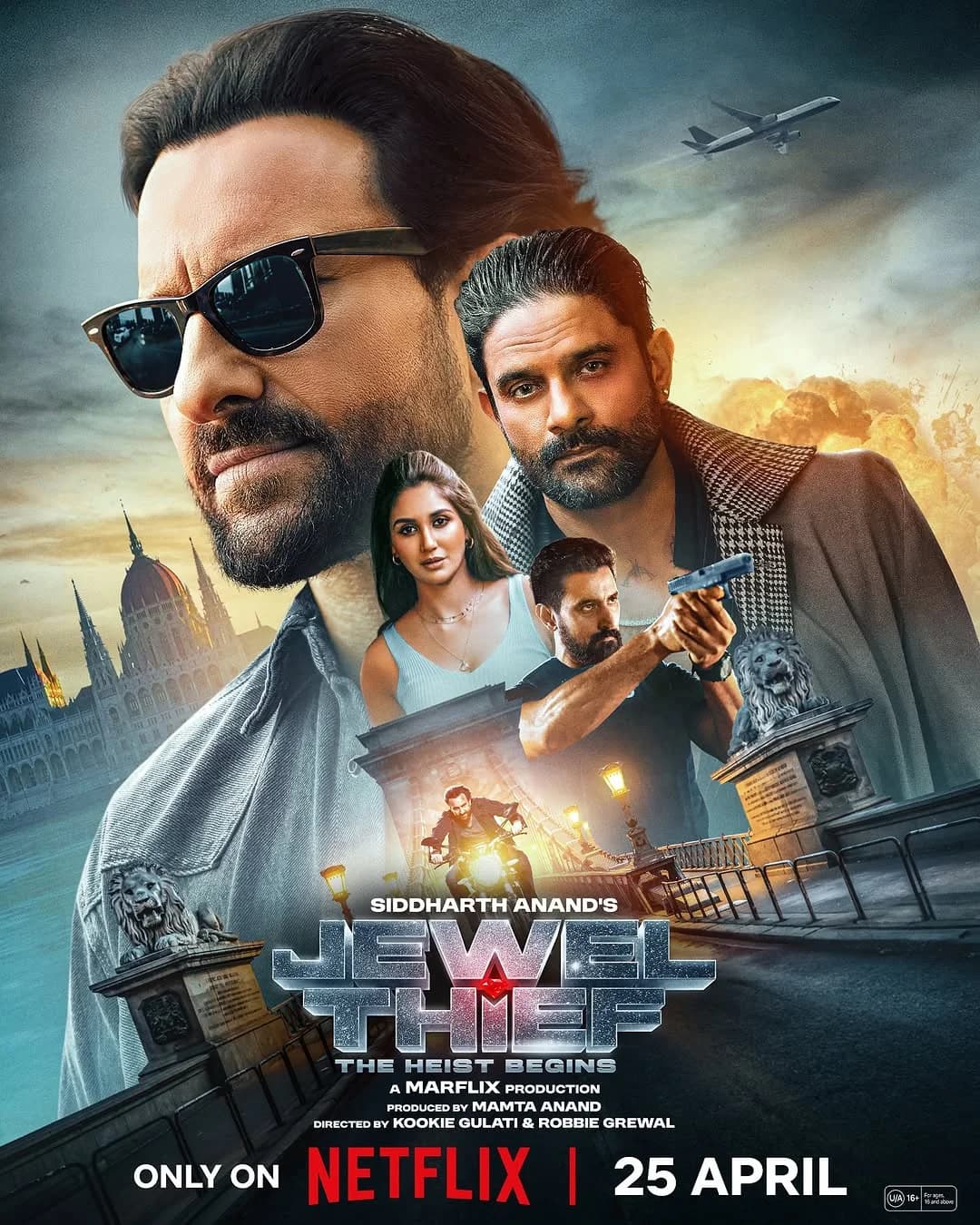 Poster of Jewel Thief: The Heist Begins (2025) WEB-DL Hindi-DD5.1 (Multi-Audio)