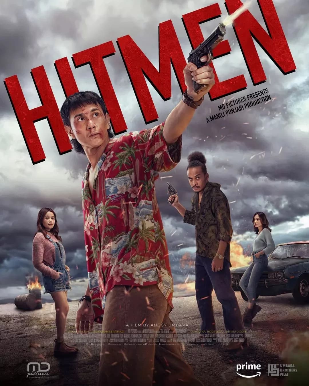 Poster of Hitmen (2023) WEB-DL 1080p 720p 480p Dual Audio [HINDI & ENGLISH]