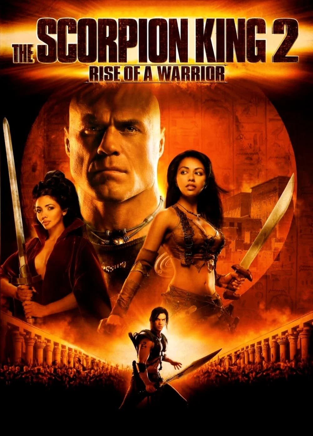 Poster of The Scorpion King 2: Rise of a Warrior (2008) BluRay English Movie