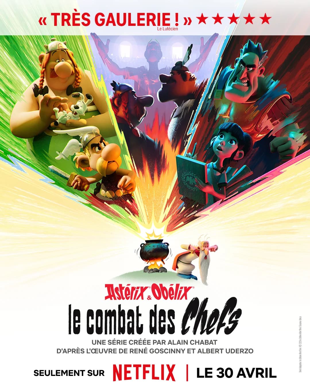 Poster of Asterix & Obelix: The Big Fight (2025) Season 1 Dual Audio {Hindi-English}