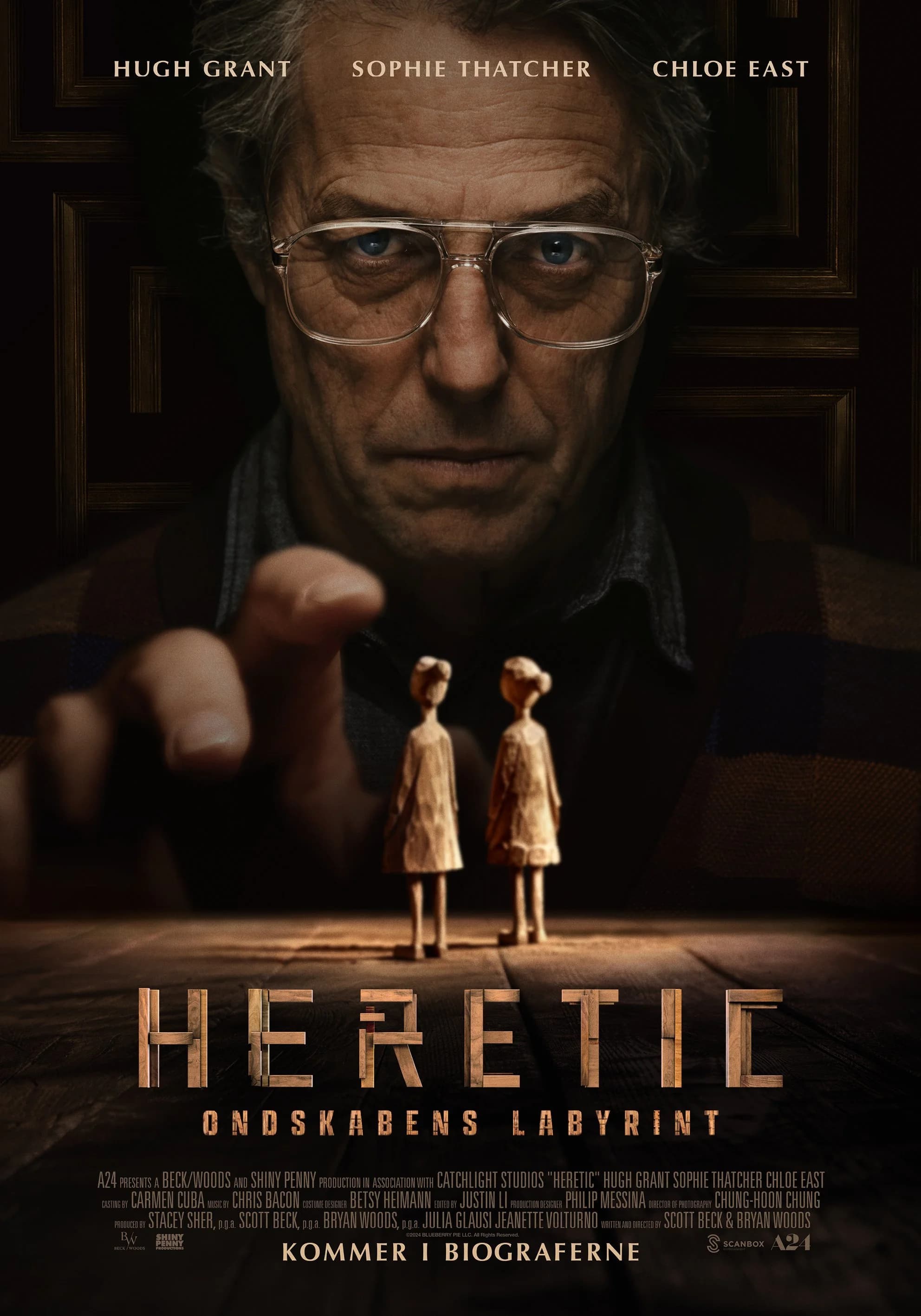 Poster of Heretic (2024) BluRay Dual Audio {Hindi-English}