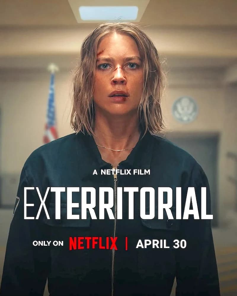 Poster of Exterritorial (2025) WEB-DL Dual Audio {Hindi-English}