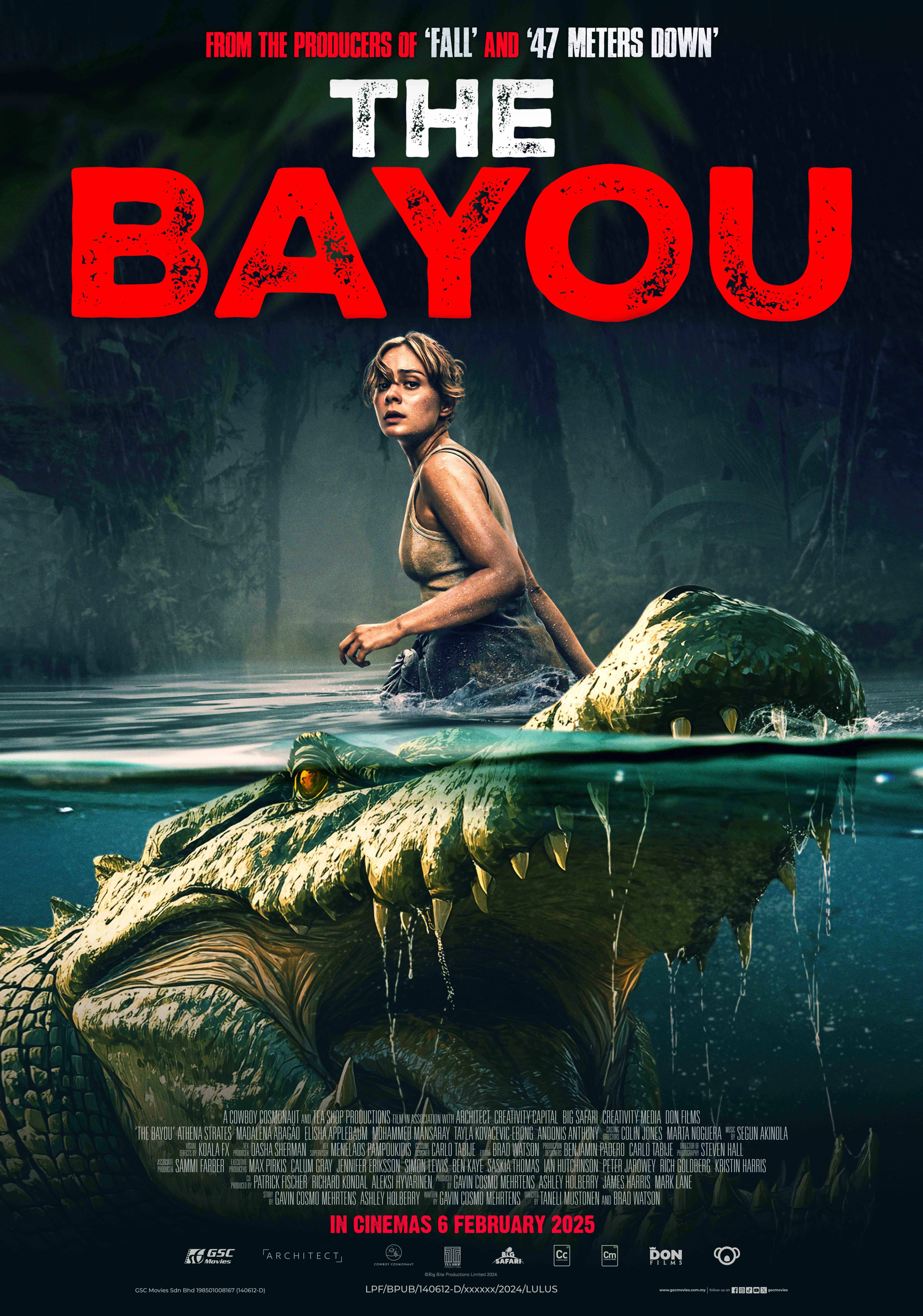 Poster of The Bayou (2025) WEB-DL Dual Audio {Hindi-English} 