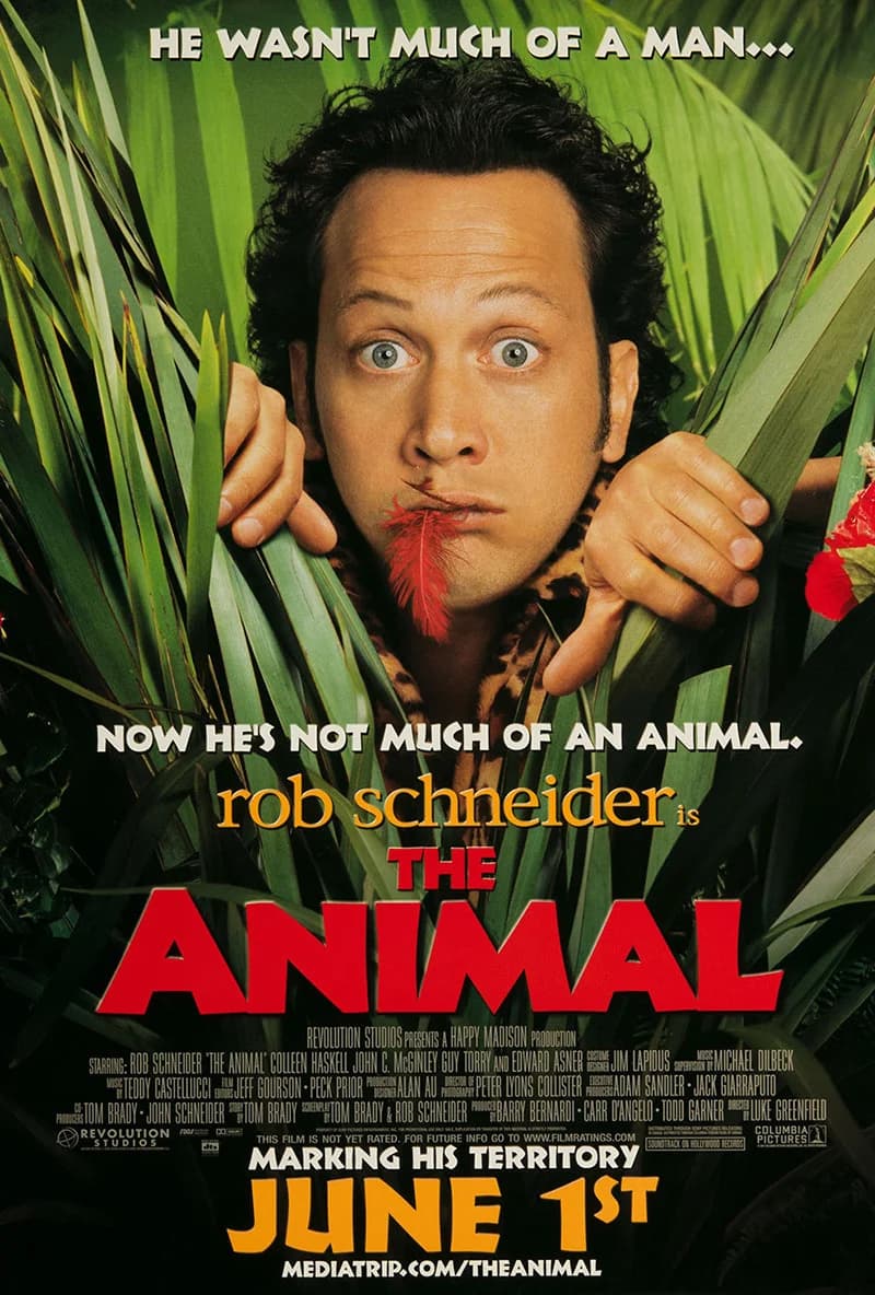 Poster of The Animal (2001) Dual Audio {Hindi-English} WEB-DL