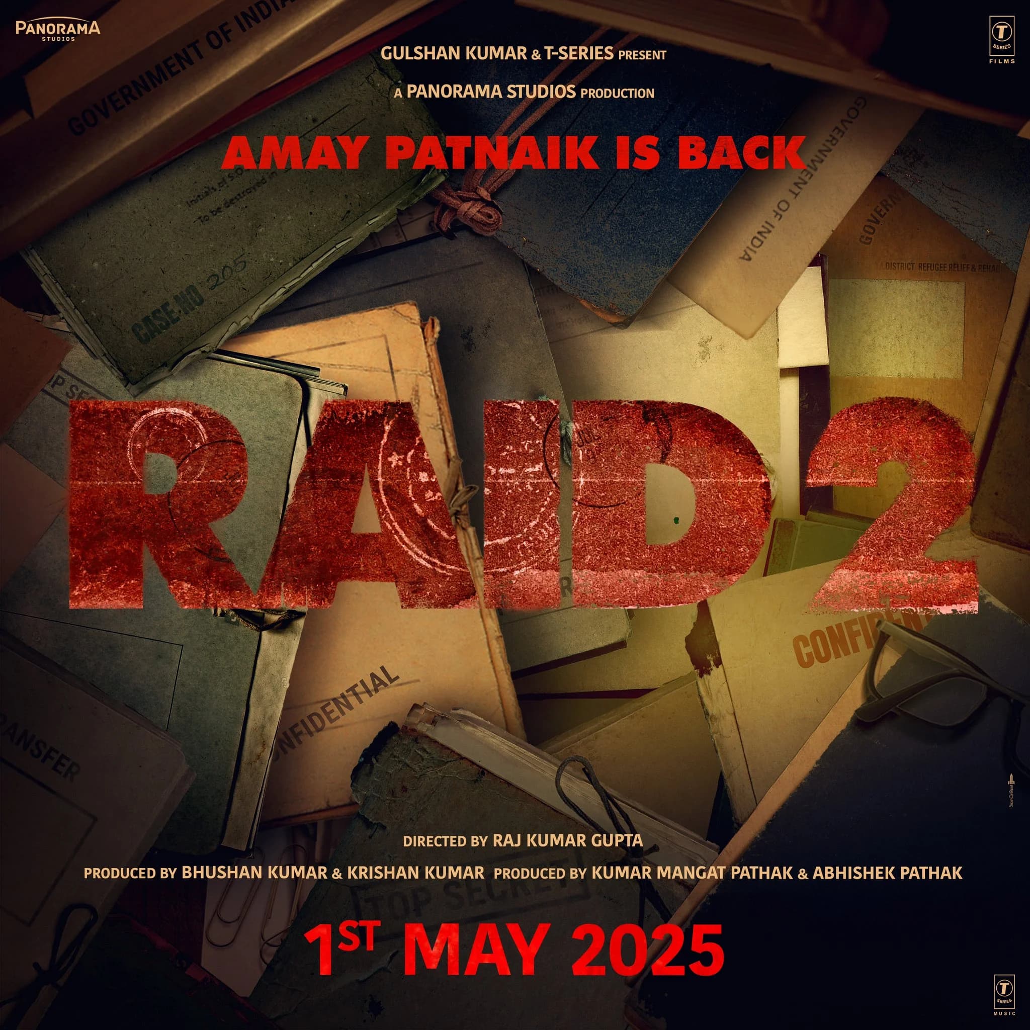 Poster of Raid 2 (2025) HDTC [Hindi-DD2.0] Full Movie
