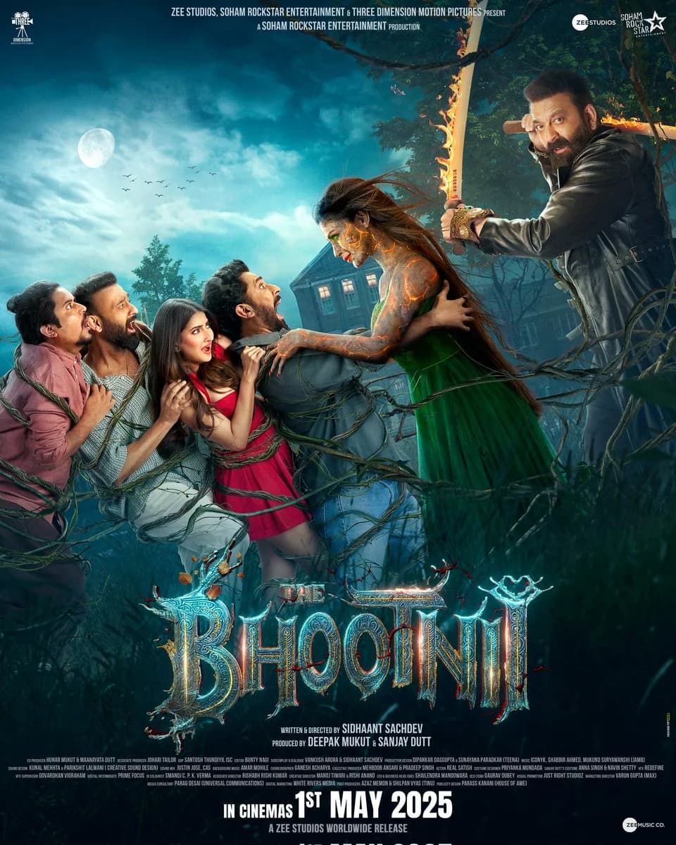 Poster of The Bhootnii (2025) HDTS [Hindi-DD2.0] Full Movie