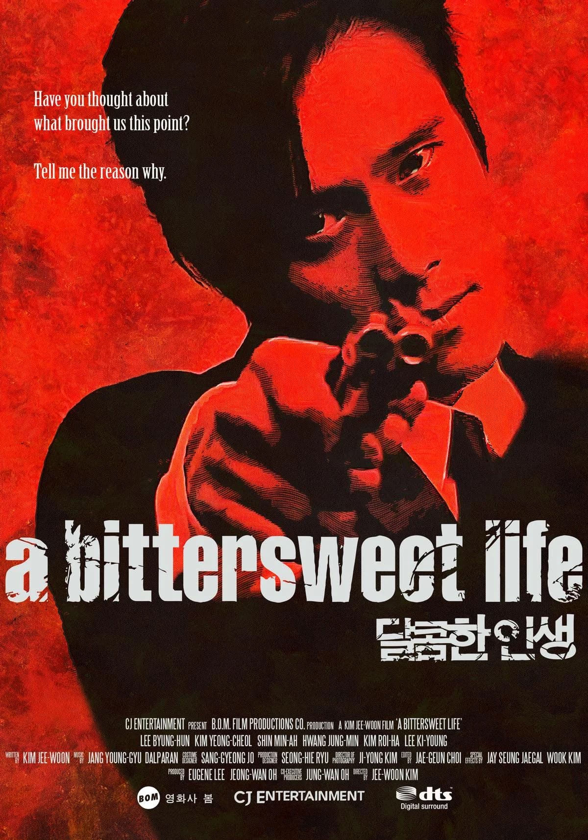 Poster of A Bittersweet Life (2005) BluRay Dual Audio (Hindi DD5.1-Korean)