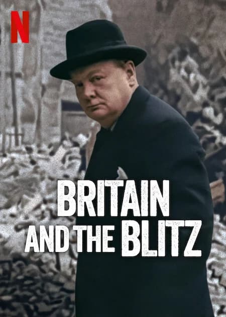 Poster of Britain and the Blitz (2025) WEB-DL Dual Audio {Hindi-English}