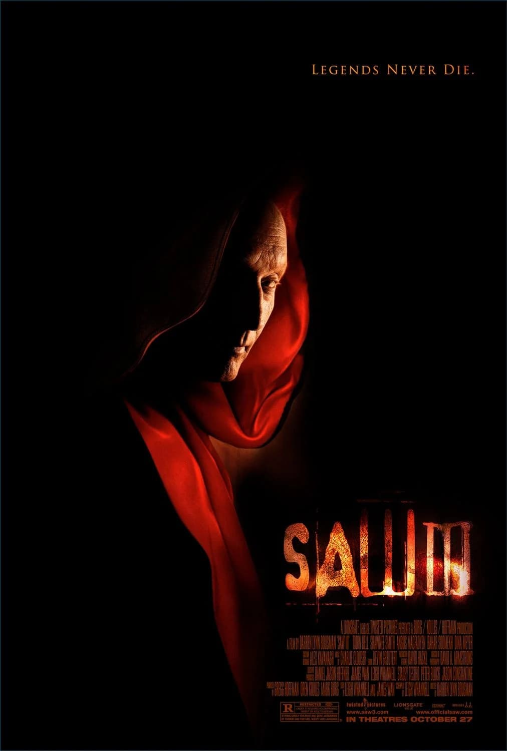 Poster of Saw III (2006) Dual Audio {Hindi-English} BluRay