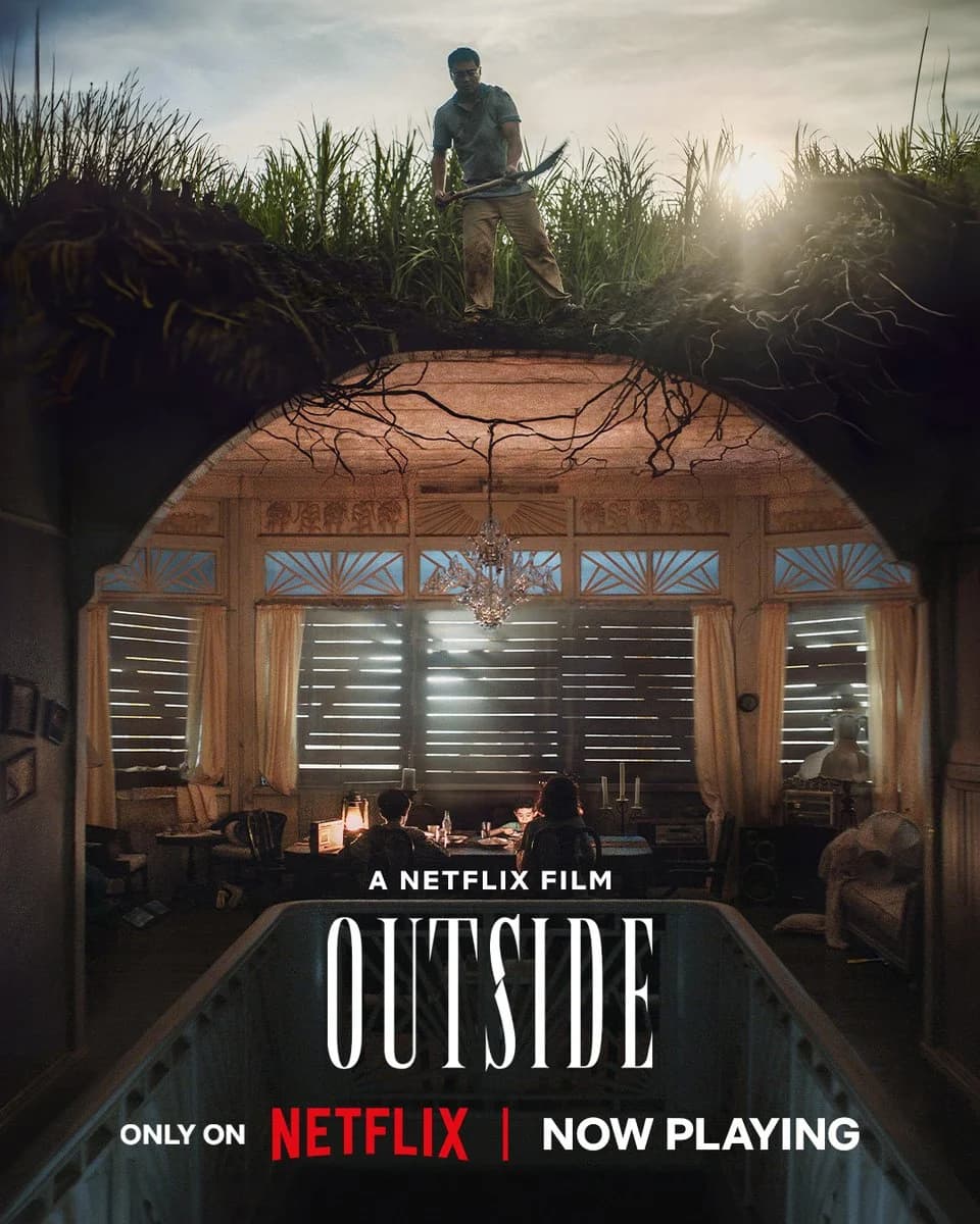 Poster of Outside (2024) WEB-DL Dual Audio {Hindi-English}