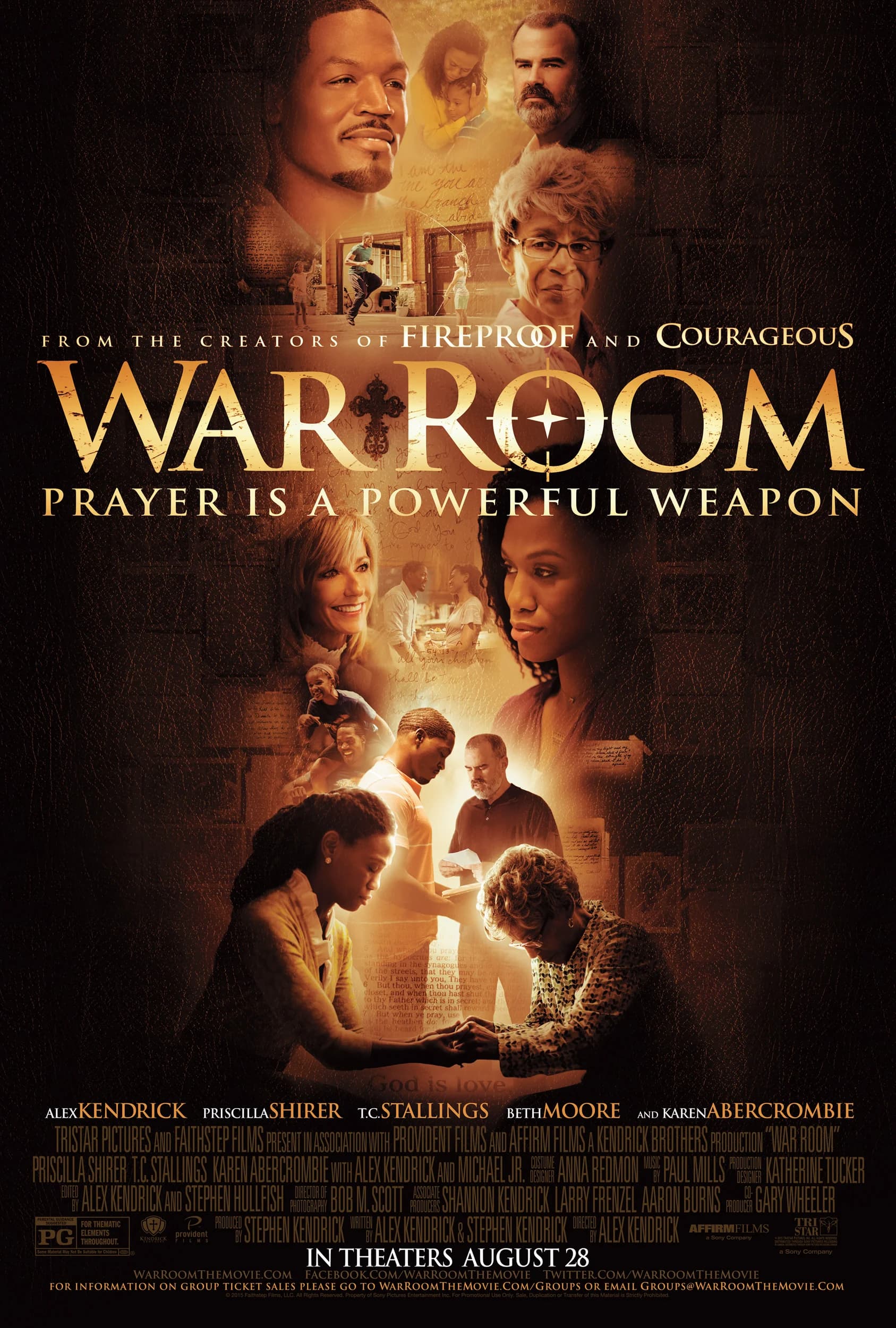 Poster of War Room (2015) Blu-ray Dual Audio {Hindi-English}