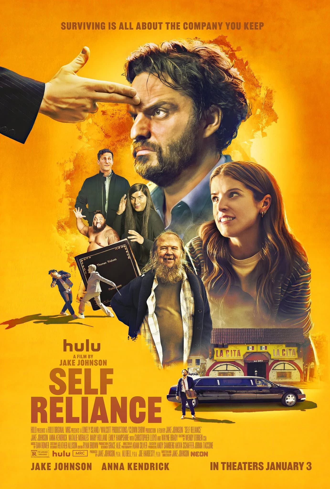 Poster of Self Reliance (2023) WEB-DL Dual Audio {Hindi-English}