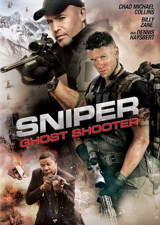 Poster of Sniper: Ghost Shooter (2016) WEB-DL Dual Audio {Hindi-English}