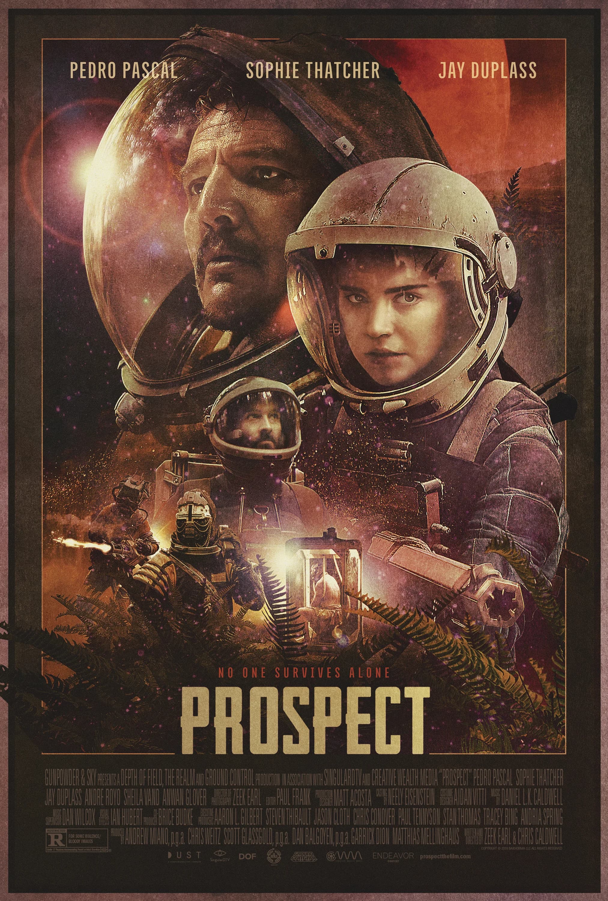 Poster of Prospect (2018) {English with Subtitles} Full Movie