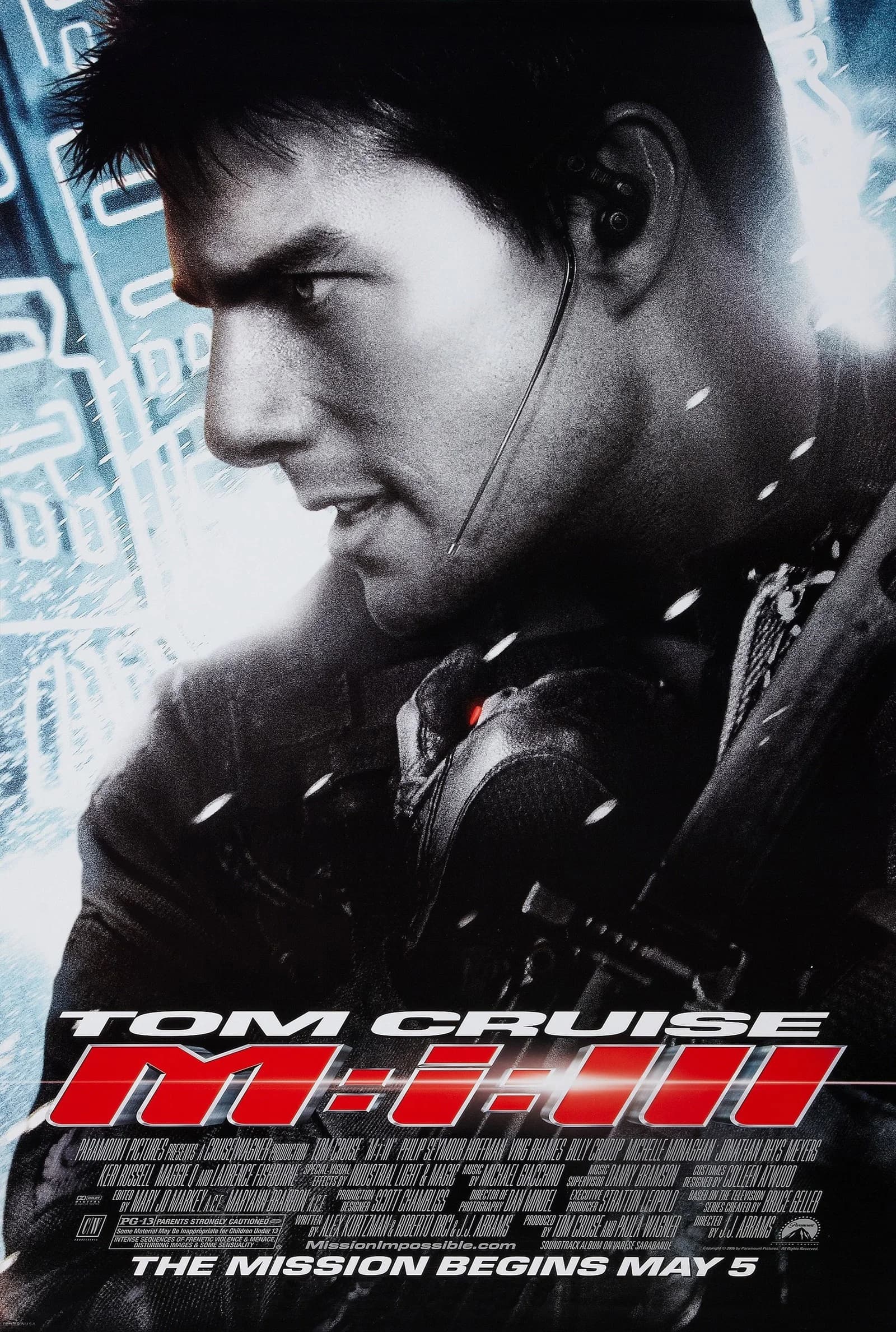 Poster of Mission: Impossible 3 (2006) BluRay Full Movie (Hindi-English)