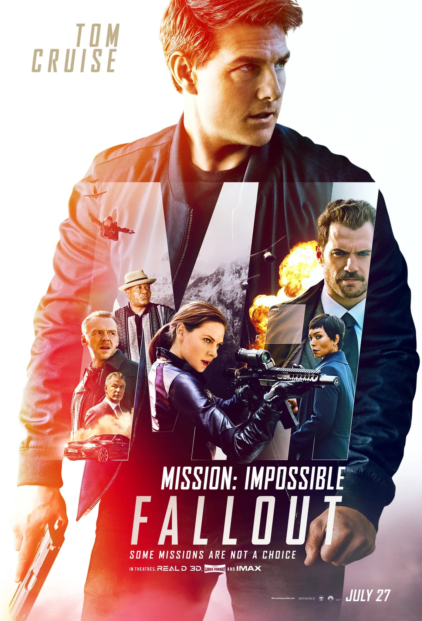 Poster of Mission: Impossible - Fallout (2018) BluRay Full Movie (Hindi-English)