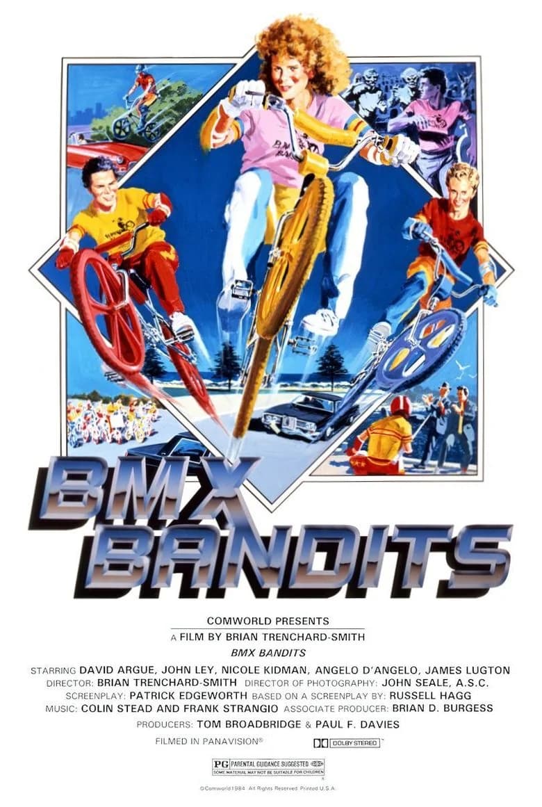 Poster of BMX Bandits (1983) BluRay Full Movie (Hindi-English)