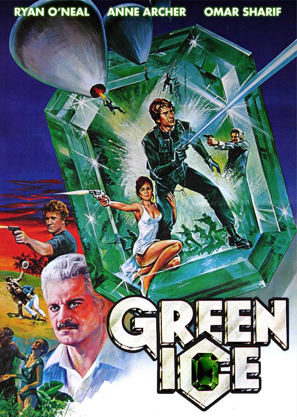 Poster of Green Ice (1981) BluRay Full Movie (Hindi-English)
