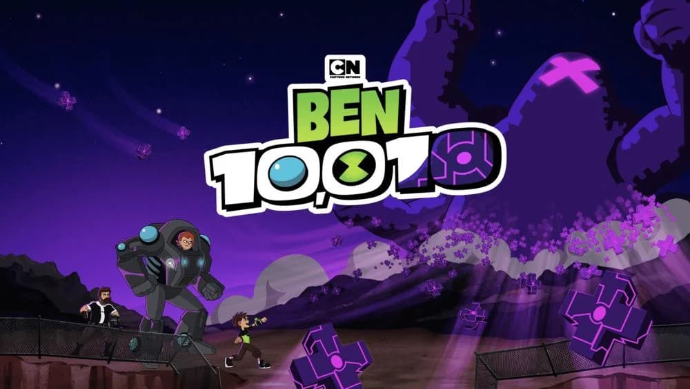 Poster of Ben 10,010 (2021) BluRay Full Movie (Hindi-English)