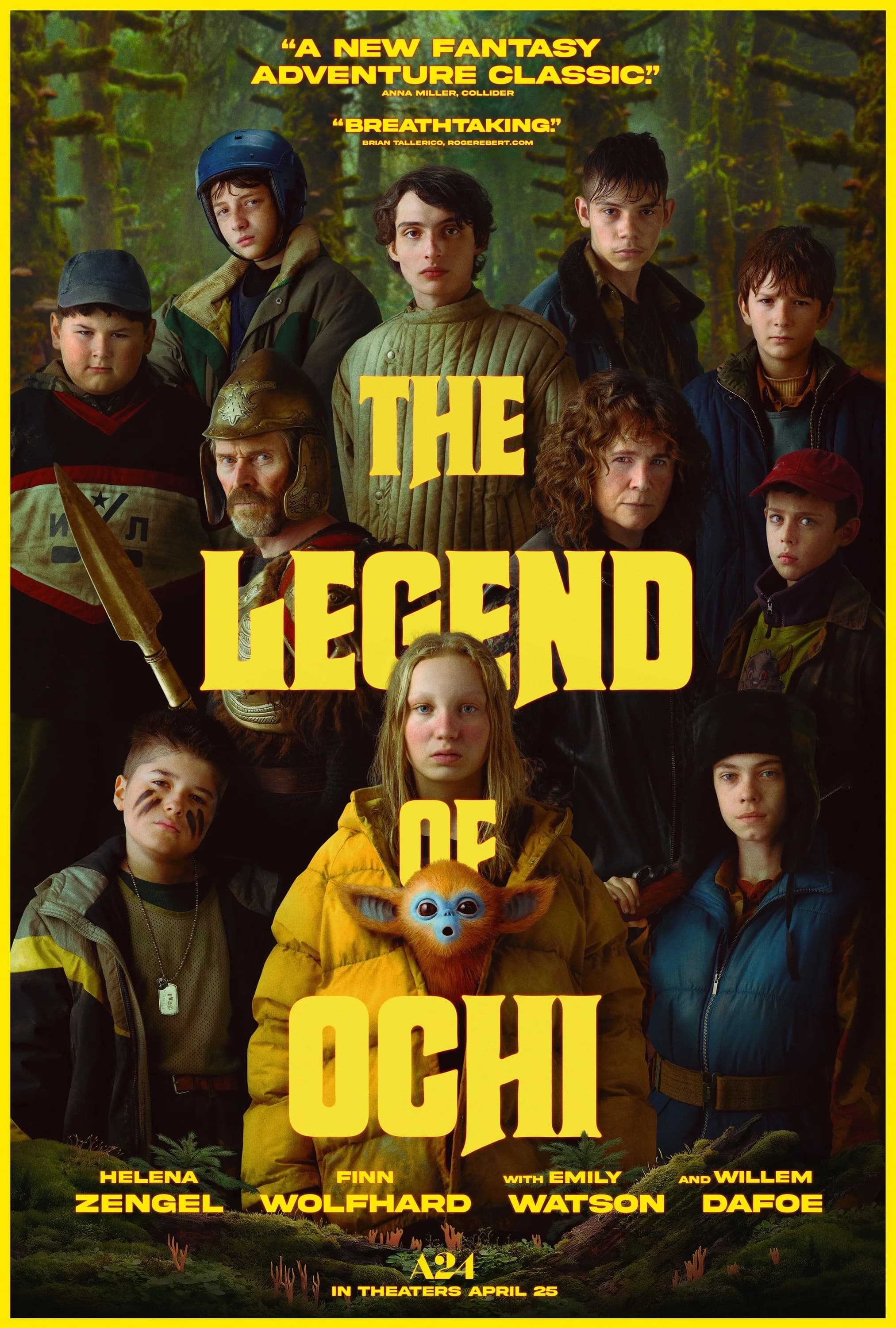 Poster of The Legend of Ochi (2025) WEB-DL Full Movie (English With Subtitles)