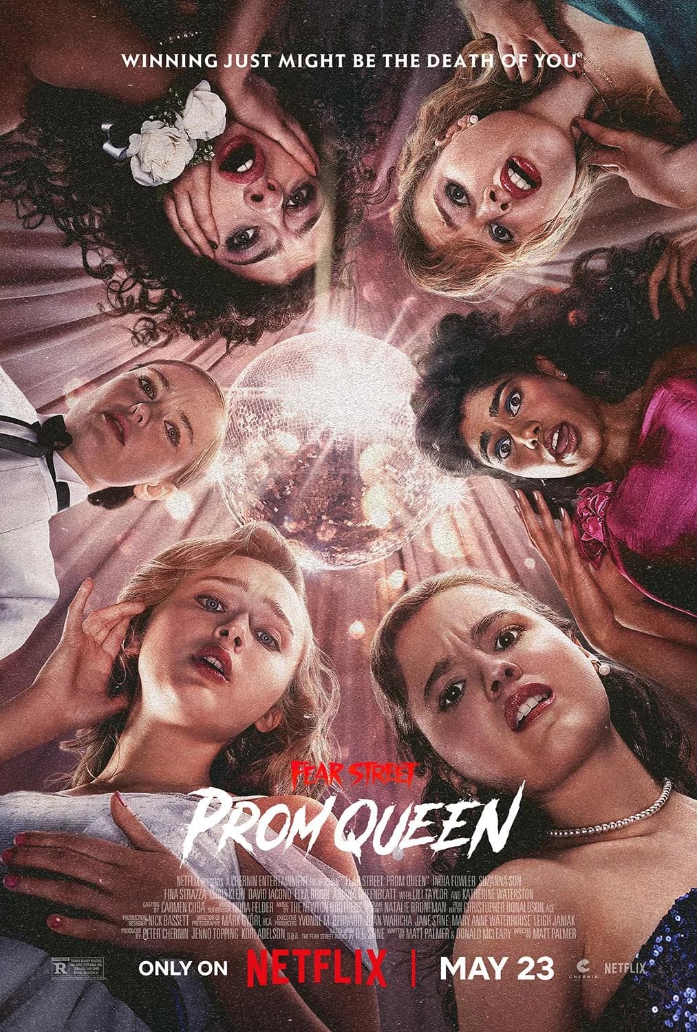 Poster of Fear Street: Prom Queen (2025) WEB-DL Dual Audio (Hindi-English)