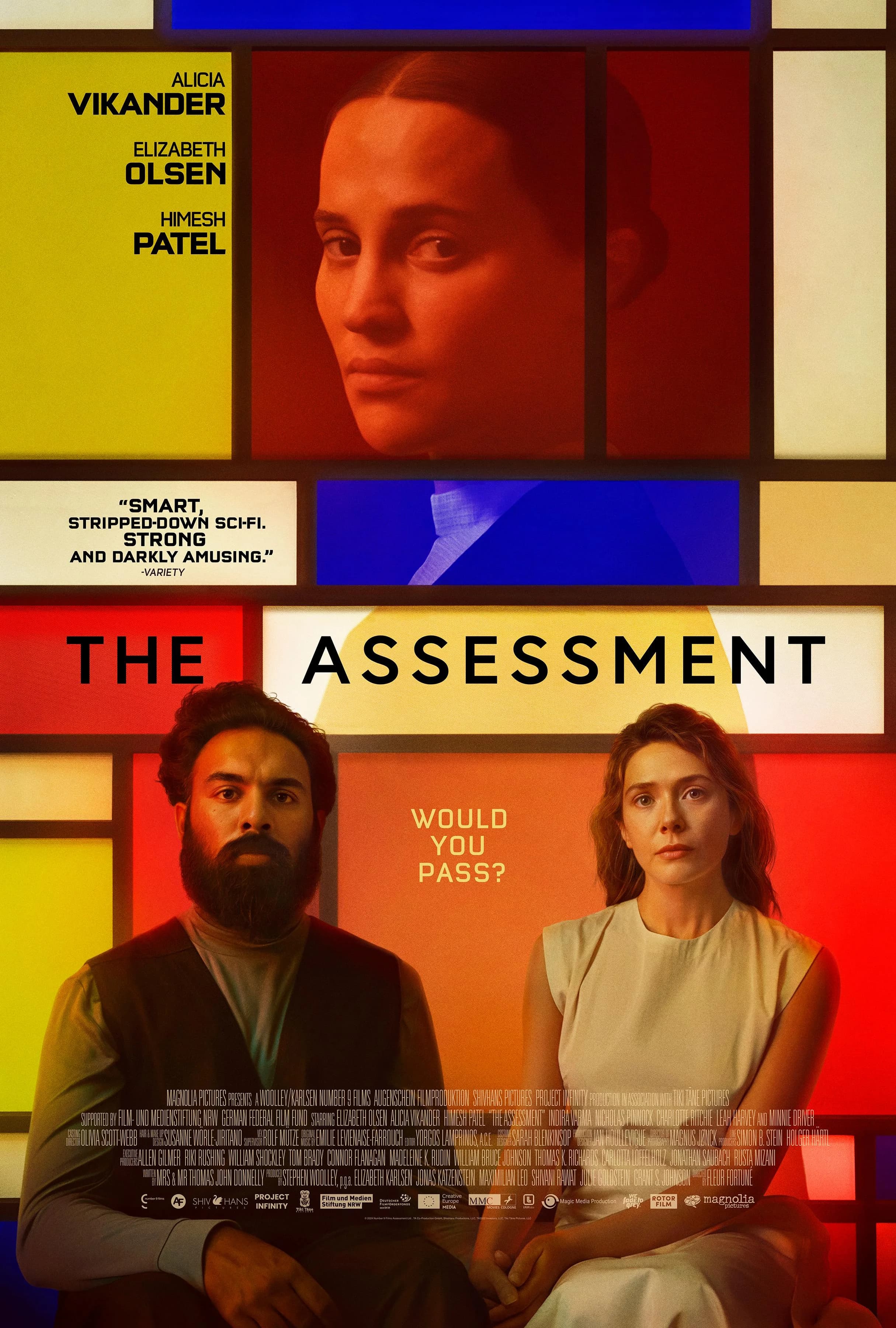 Poster of The Assessment (2024) WEB-DL Dual Audio {Hindi-English}