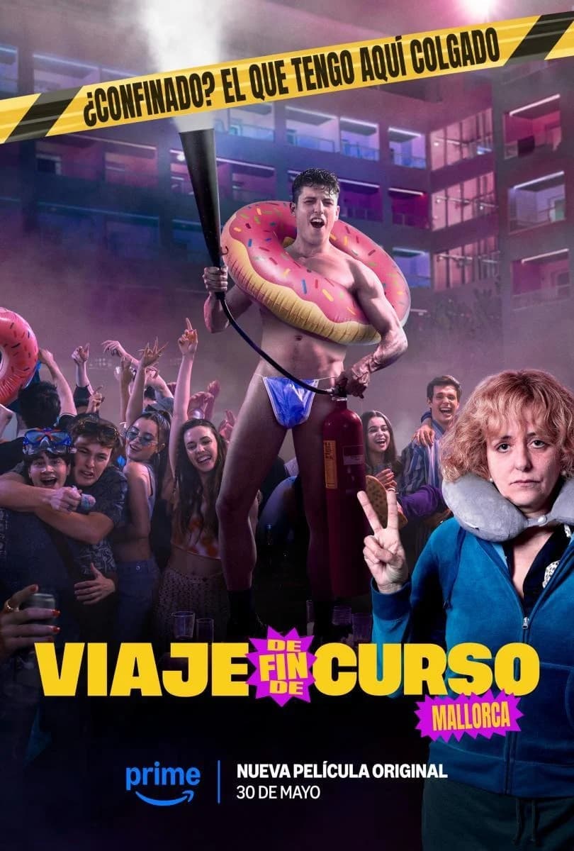 Poster of Graduation Trip: Mallorca (2025) WEB-DL Multi Audio (Hindi-English-Spanish)
