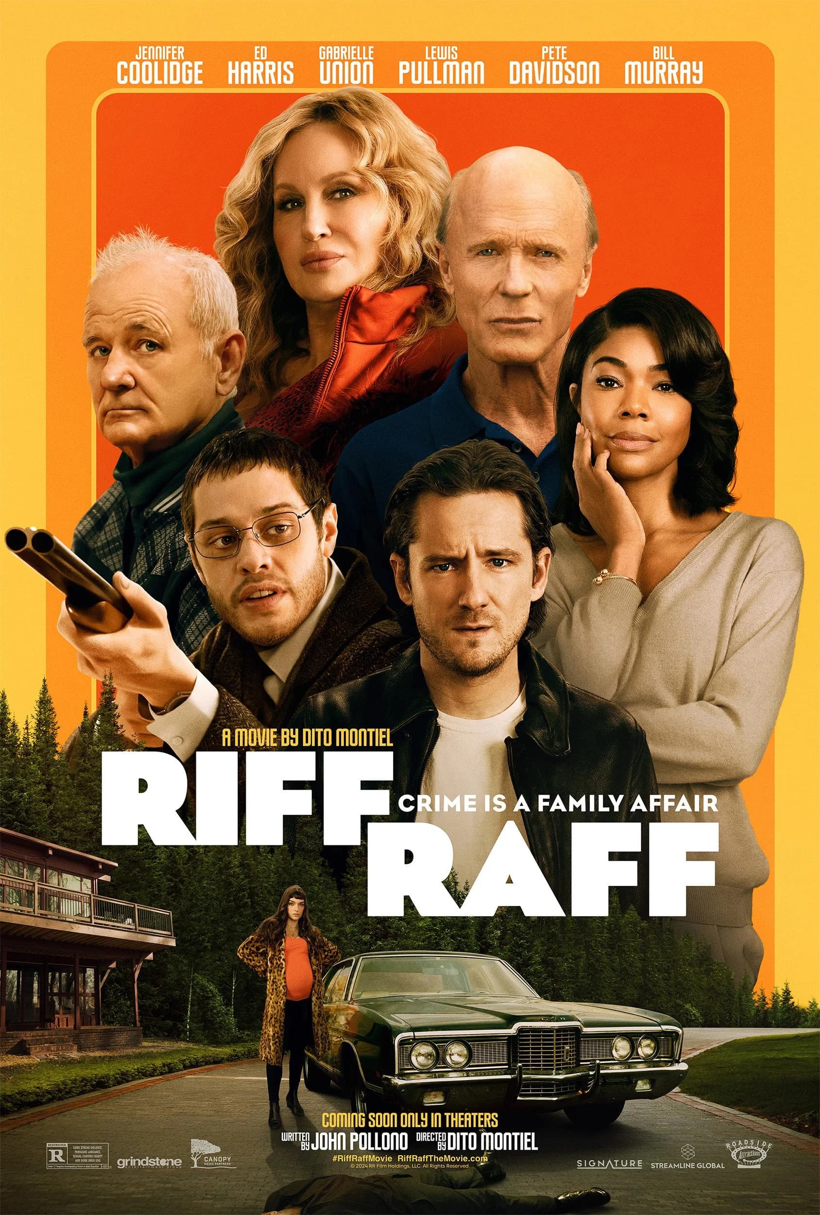 Poster of Riff Raff (2024) BluRay Dual Audio {Hindi-English}