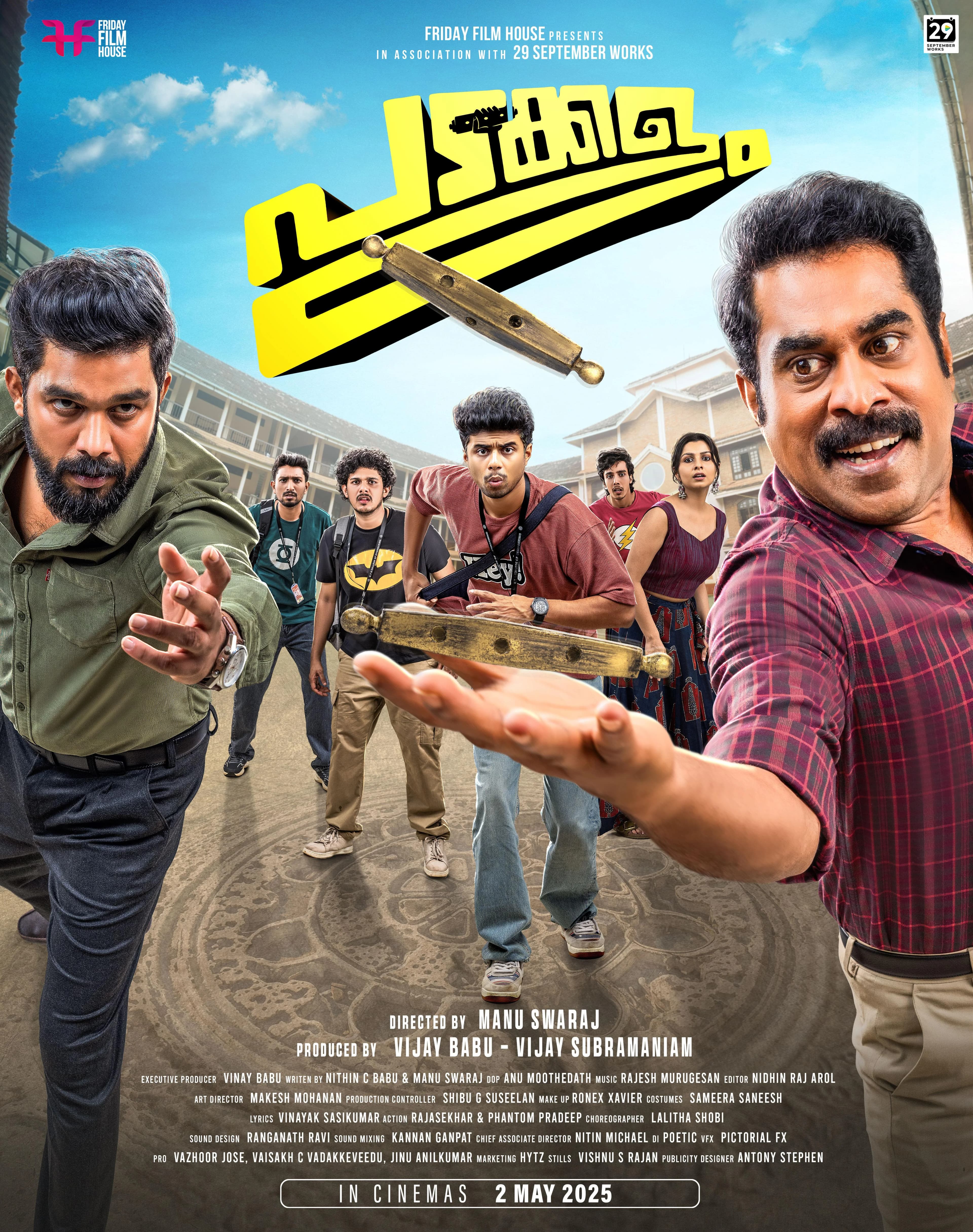 Poster of Padakkalam (2025) WEB-DL Dual Audio [Hindi-Malayalam]