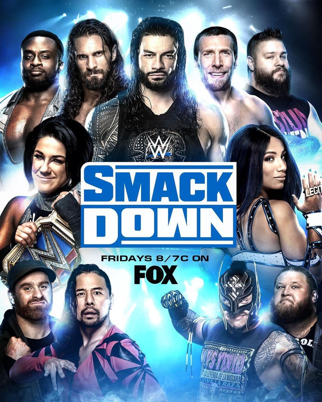 Poster of WWE Friday Night SmackDown (11 April 2025) English