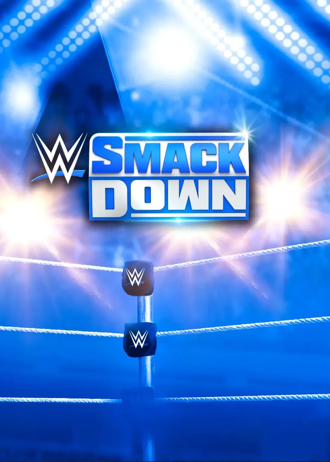 Poster of WWE Friday Night SmackDown (18th April 2025) English Full WWE Show