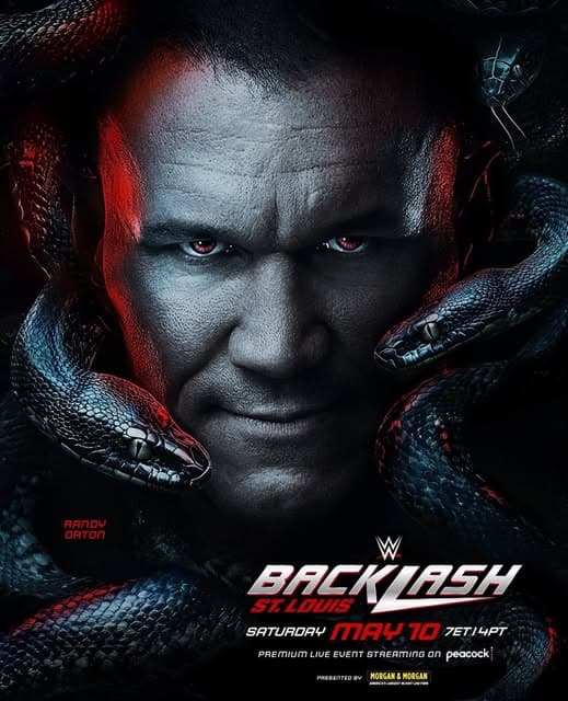 Poster of WWE Backlash 2025 (2025) English Full WWE Show Netflix