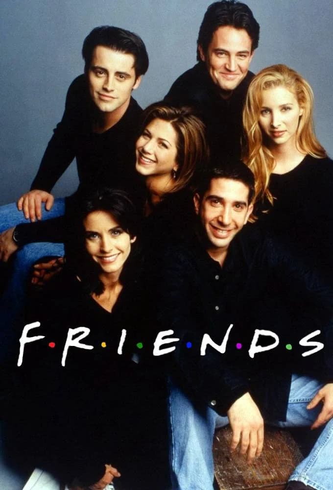 Poster of Friends (Season 1 – 10) {English With Subtitles} Complete TV Series ZIP